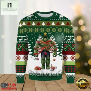 SpiderWee - Marvel Merry Christmas Hulk Ugly Sweater