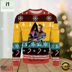 Star Trek Character Ugly Sweater