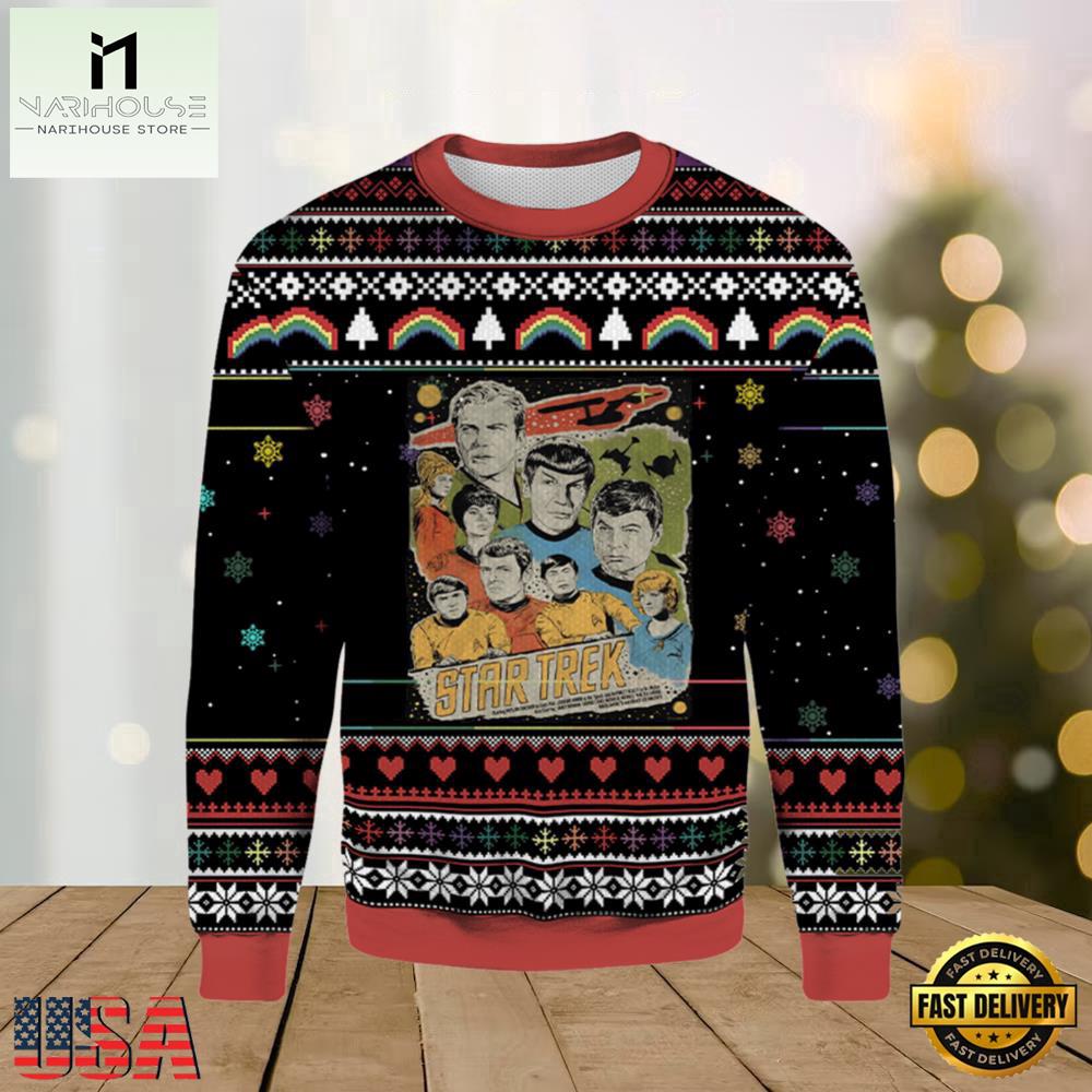 Star Trek New 2025 Ugly Xmas Sweater Star Trek New 2025 Ugly Xmas Sweater