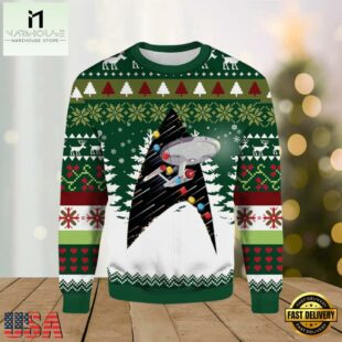 Star Trek Stamps Ugly Christmas Sweater