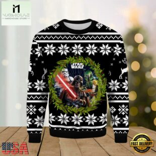 Star Wars Lightsaber Ugly Christmas Sweater