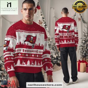 Tampa Bay Buccaneers NFL Snow Ugly Christmas Sweater