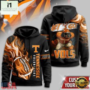 Tennessee Volunteers NCAA Victory Flame Personalized Hoodie Shirt