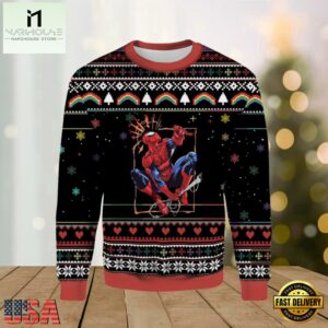 Vintage Spider Man Ugly Christmas Sweater