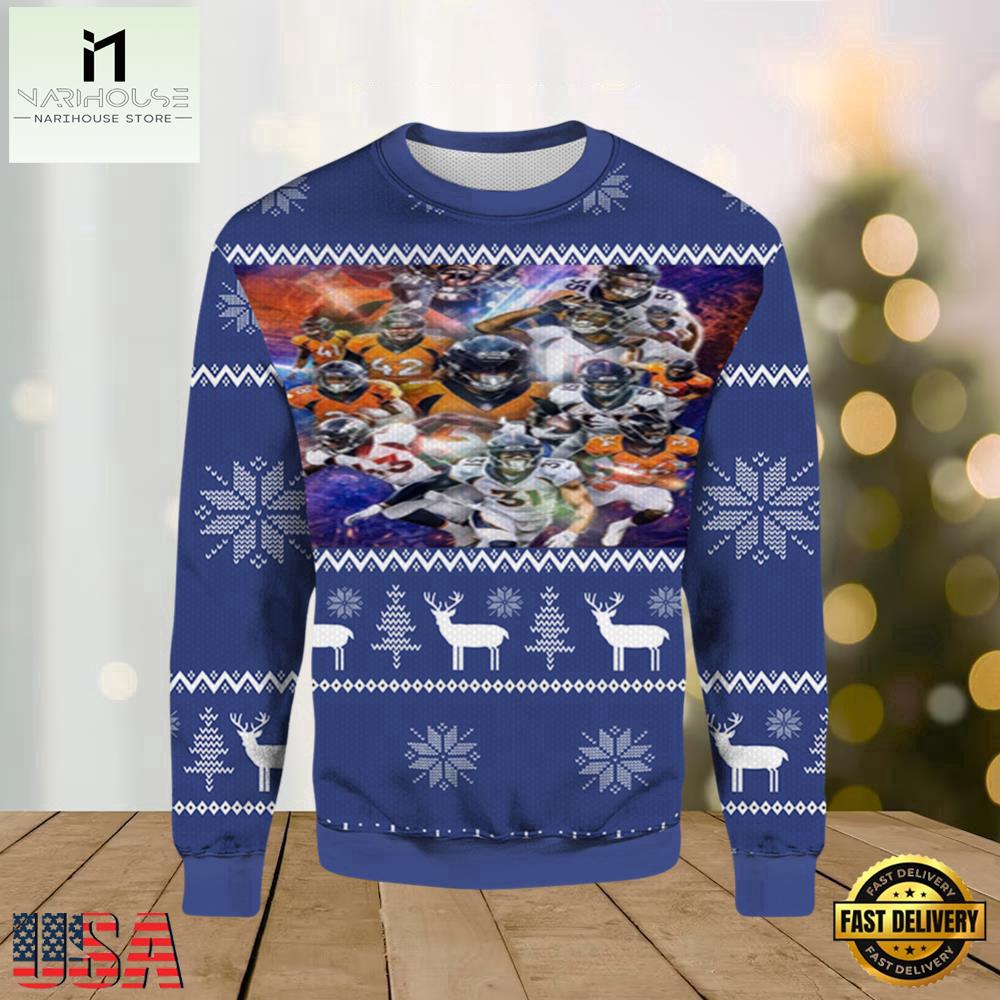 We Are Broncos 2025 Ugly Xmas Sweater We Are Broncos 2025 Ugly Xmas Sweater