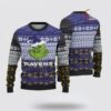 Baltimore Ravens Christmas Grinch Ugly Christmas Sweater Shirt