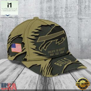Buffalo Bills 2025 Salute to Service Classic Baseball Cap