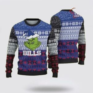 Buffalo Bills Christmas Grinch Ugly Christmas Sweater Shirt