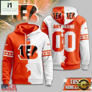 Cincinnati Bengals 2025 NFL Victory Split Limited Hoodie Shirt