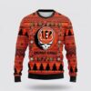 Cincinnati Bengals Skull Ugly Christmas Sweater Shirt
