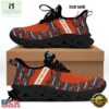 Custom Name Chicago Bears Logo Pattern Max Soul Shoes For Fans
