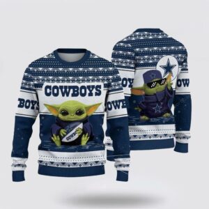 Dallas Cowboys Baby Yoda Ugly Christmas Sweater Shirt