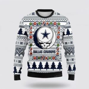 Dallas Cowboys Grateful Dead Ugly Christmas Sweater Shirt