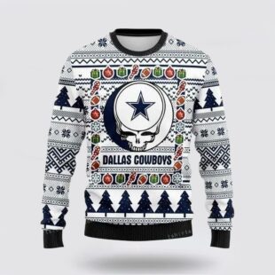 Dallas Cowboys Grateful Dead Ugly Christmas Sweater Shirt