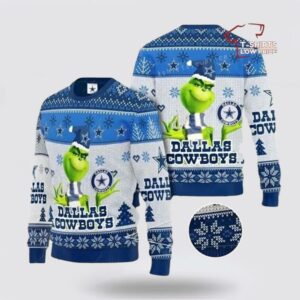 Dallas Cowboys Grinch Ugly Christmas Sweater Shirt