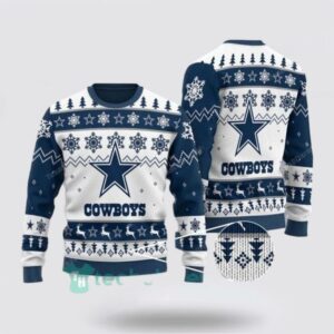 Dallas Cowboys NFL Coolest Panttern Ugly Christmas Sweater Shirt