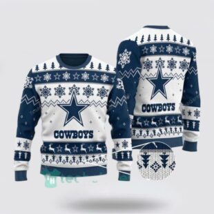 Dallas Cowboys NFL Coolest Panttern Ugly Christmas Sweater Shirt