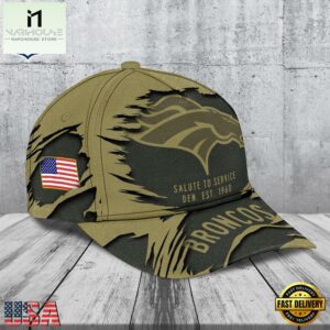 Denver Broncos 2025 Salute to Service Classic Baseball Cap