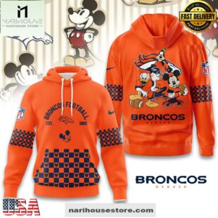 Denver Broncos Football Disney's Best Friends Hoodie