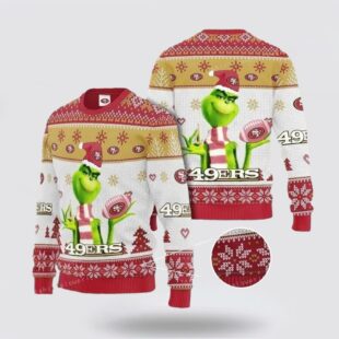 Grinch San Francisco 49ers Ugly Christmas Sweater Shirt