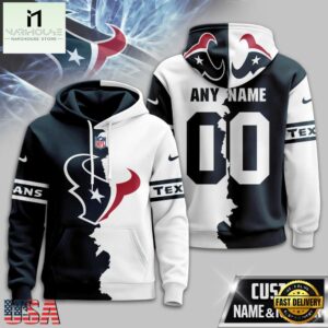 Houston Texans 2025 NFL Victory Split Limited Hoodie Shirt