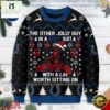 Indianapolis Colts NFL Deadpool Ugly Christmas Sweater