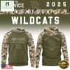 Kentucky Wildcats 2025 NCAA Salute To Service Limited New Hoodie
