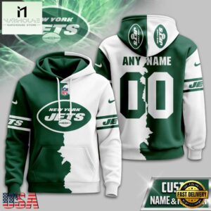 New York Jets 2025 NFL Victory Split Limited Hoodie Shirt