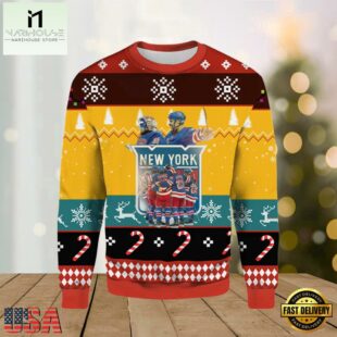New York Rangers Winning Team Ugly Sweater