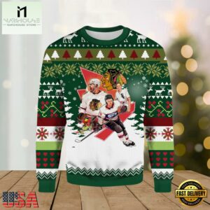 NHL Chicago Blackhawks Ugly Christmas Sweater