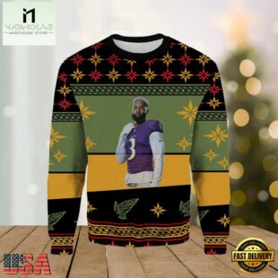 Odell Baltimore Ravens Ugly Christmas Sweater