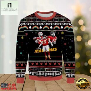 Patrick Mahomes Chiefs Ugly Christmas Sweater