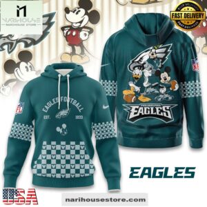 Philadelphia Eagles Football Disney's Best Friends Hoodie