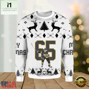 Pittsburgh Penguins #65 Ugly Christmas Sweater
