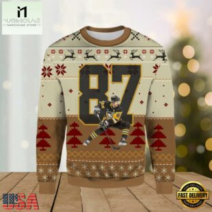 Pittsburgh Penguins #87 NHL Sidney Crosby Ugly Sweater