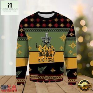 Pittsburgh Stanley Cup Playoffs Ugly Christmas Sweater