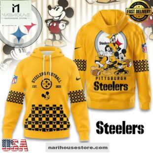 Pittsburgh Steelers Football Disney's Best Friends Hoodie