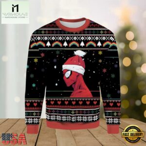 Santa Spider Man Ugly Christmas Sweater