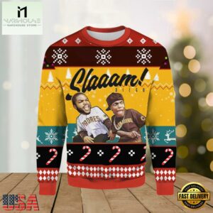 Slaaam Diego Padres Ugly Christmas Sweater