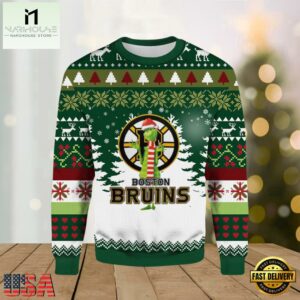 Snoopy Boston Bruins Ugly Christmas Sweater