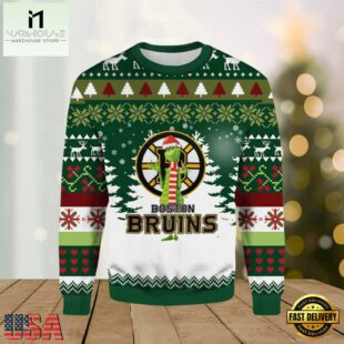 Snoopy Boston Bruins Ugly Christmas Sweater