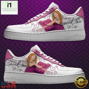 Taylor Swift Christmas Air Force 1 Shoes Gift For Fans