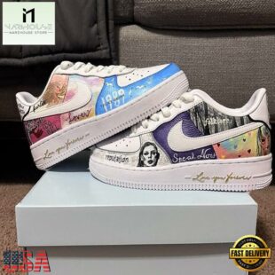 Taylor Swift Christmas Air Force 1 Shoes Gifts For Fan