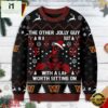 Washington Commanders NFL Deadpool Ugly Christmas Sweater