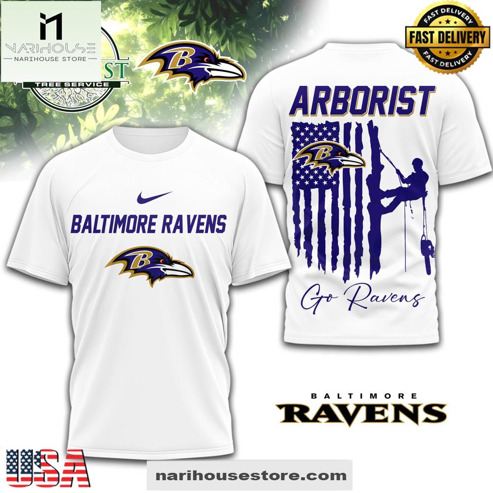 Baltimore Ravens NFL x Arborist 3D Shirt Baltimore Ravens NFL x Arborist 3D Shirt