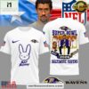 Baltimore Ravens NFL x Bad Bunny Super Bowl LX 2026 3D Shirt 2 Baltimore Ravens NFL Bad Bunny Super Bowl 3D Shirt