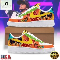 Bruno Mars Disco Air Force 1 Shoes Sneaker