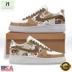 Bruno Mars Music Design Air Force 1 Shoes Sneaker