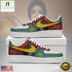 Bruno Mars Music XXIV Air Force 1 Shoes Sneaker