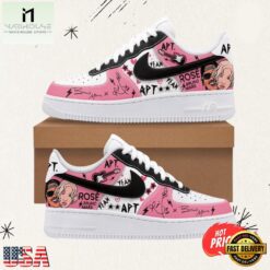 Bruno Mars x Rose Custom Air Force 1 Shoes Sneaker